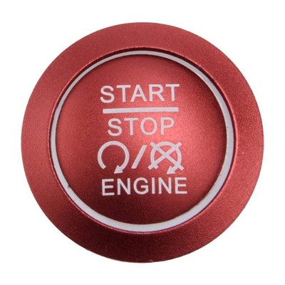 1Set Engine Start Stop Button Cover Trim Fit For Dodge Charger Challenger,