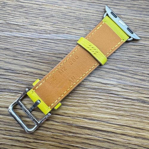 Apple Watch Hermès Simple Tour Bracelet Cuir 42mm,41mm,40mm Excellent ! - Photo 3 sur 7