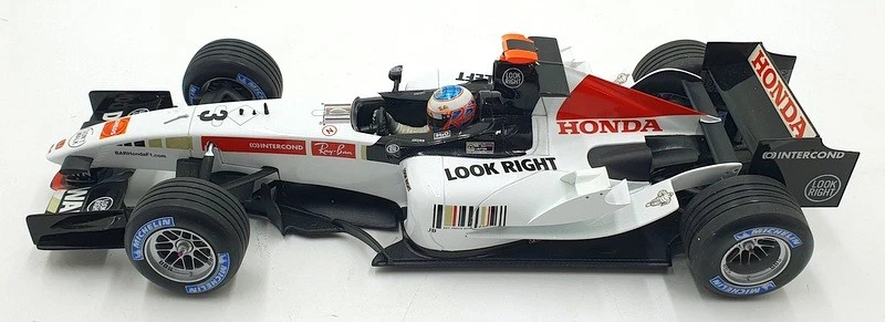 Minichamps escala 1/18 diecast 2425C - B.A.R. Honda 007 2005 J.Button #3 Foto 4 de 4