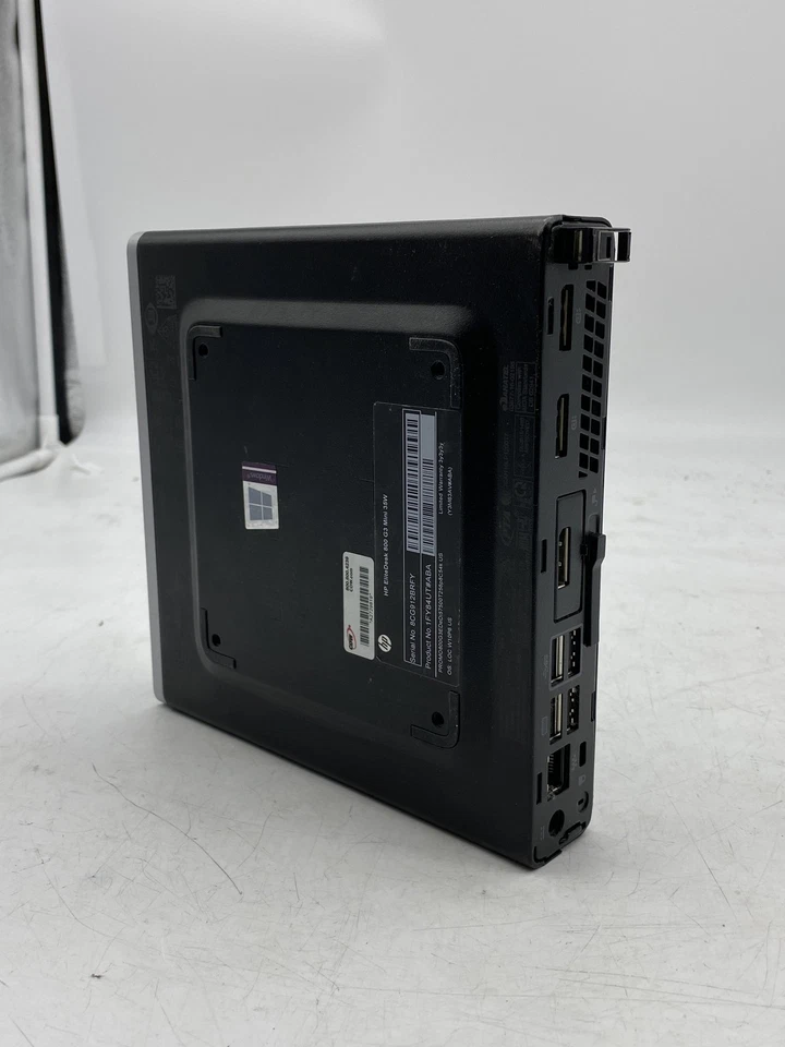 HP EliteDesk 800 G3 Micro Intel Core i5 7th Gen 2.7GHz 16GB RAM 256GB SSD W10P - Image 4 of 4