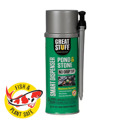 #ad GREAT STUFF 99112849 Smart Dispenser Pond amp; Stone 12 oz Black $17.29