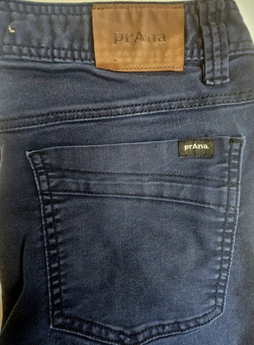 Prana Jeans Mens 32x32 Blue Bridger Slim Straight Stretch Gorpecore Casual 9817 - Picture 12 of 16