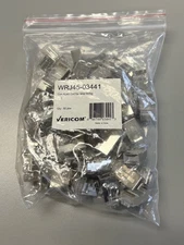 Vericom WRJ45-03441 CAT 5E RJ45 Shielded Connector Bag of 50