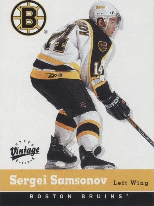 2000-01 Upper Deck Vintage - Sergei Samsonov #28 - 1 of 1