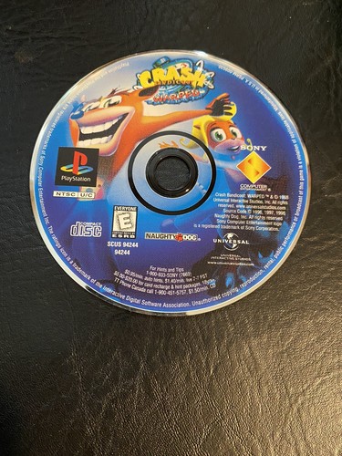 Crash Bandicoot 3 Warped Sony PlayStation 1 Tested Working Complete - Picture 2 of 7