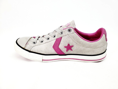 Zapatos de skate de gamuza Converse One Star Zapatillas bajas de encaje para jóvenes talla 5,5 - Imagen 4 de 8