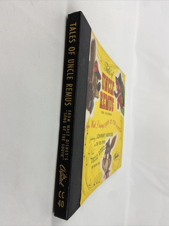 1947 Capitol Records TALES OF UNCLE REMUS For Children Record Set DISNEY 78-RPM - Image 2 of 4