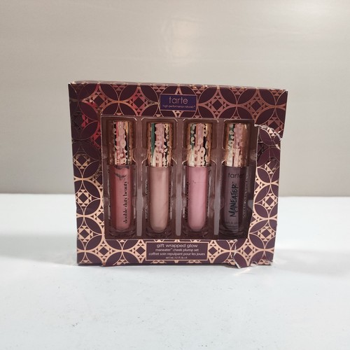 tarte Gift Wrapped Glow Maneater Cheek Plump 4-Pc Set 0.1 oz x4 - 第 1/9 張圖片