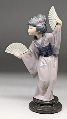 LLADRO FIGURINE Madame Butterfly Japanese GEISHA #4991 | eBay