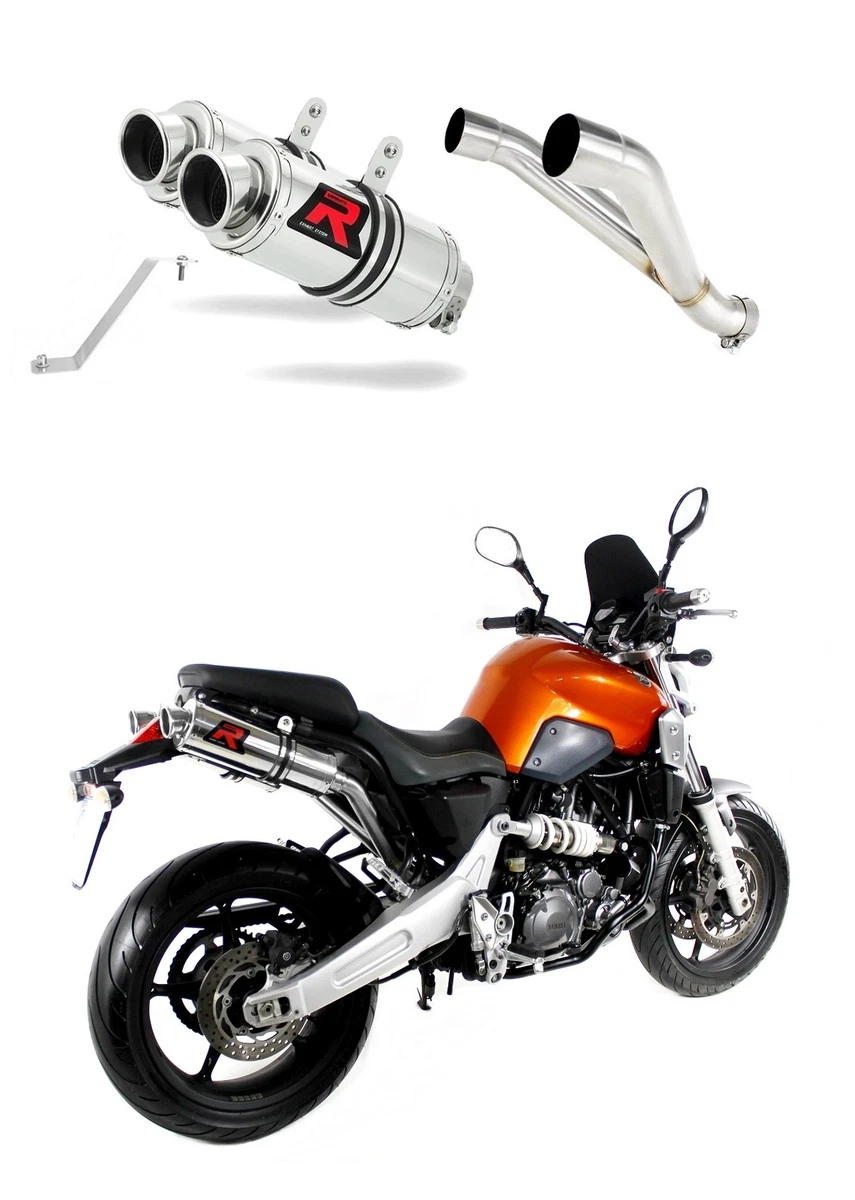 DOMINATOR Terminale Di Scarico Silenziatore In Acciaio Inox Per Kawasaki ZR7 / ZR7S (1999-2004) – Montaggio Plug&play, Con DB Killer, 5 Anni Garanzia