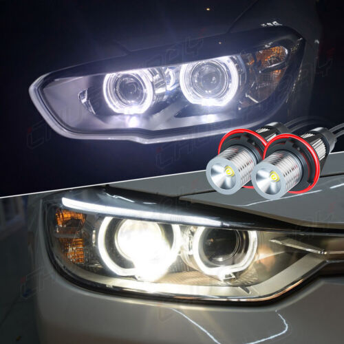 For BMW 630Ci 645Ci 650i M6 04-07 White Halo LED Angel Eyes Marker Light Bulb - Picture 9 of 12