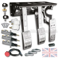 Top Mounted Bulkhead Hydraulic Clutch Pedal Box Race Track CMB6667-Hyd-Ali-Kit