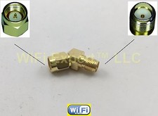 45 Degree Adapter Connector for FPV Race Goggle Antenna SMA Male to SMA Female 
