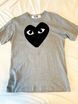 Comme des Garcon Gray T-shirt Sz L Fits Better Medium