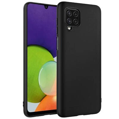 Schutzhülle Für Samsung Galaxy M32 Handy Hülle Slim Case Cover Tasche Schwarz - Bild 1 von 4