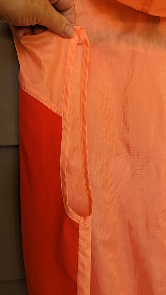 AVIA Mujer Manga Corta Naranja Pullover Sudadera con Capucha Ropa Activa Ligera Talla XL (16-18)  Foto 3 de 4