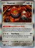 Pokemon -  Heatran - 123/167 - Holo Rare -  Twilight Masquerade -NM/M