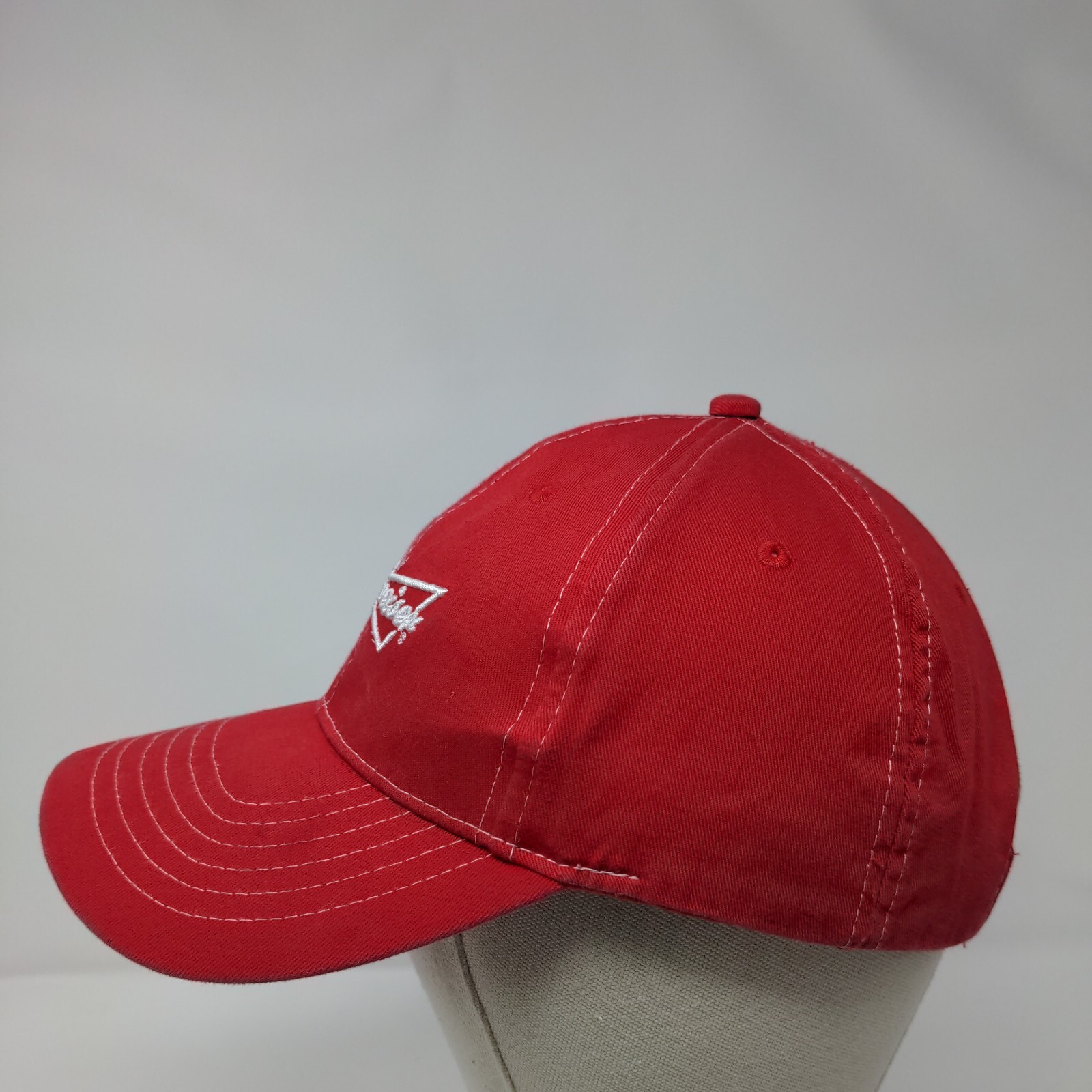 Budweiser Strapback Hat Red One Size Adjustable E… - image 3