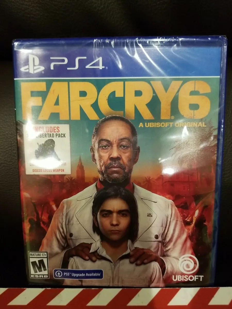 Far Cry 6 PlayStation 4 Standard Edition with Free Upgrade to the Digital  PS5 Version