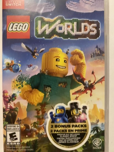 Lego Worlds - Includes DLC 2 Bonus Packs - Nintendo Switch Brand New Sealed Game - Picture 3 of 17