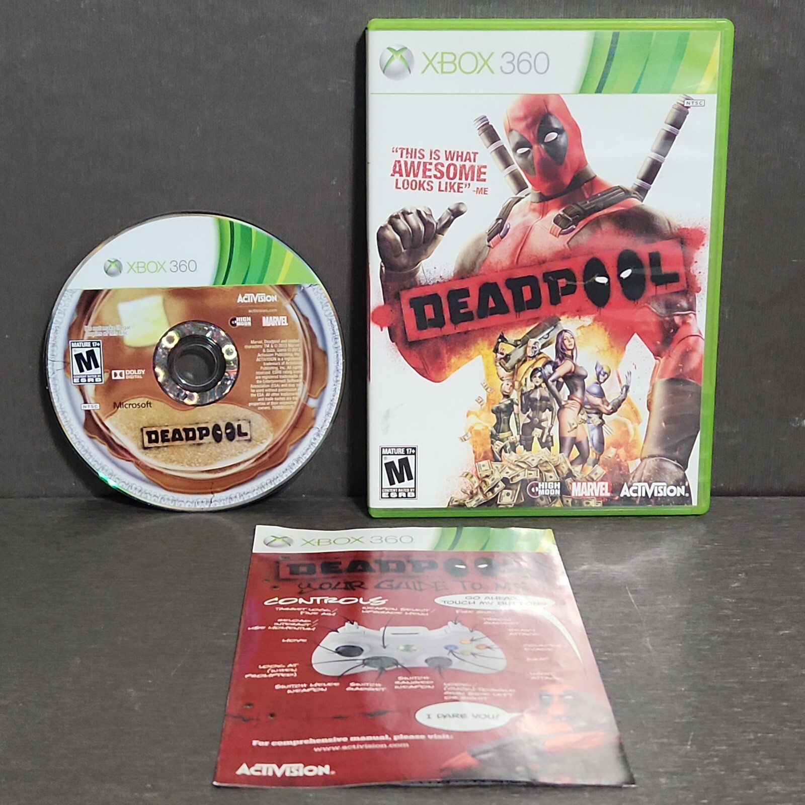 Deadpool Xbox 360 CIB Video Game