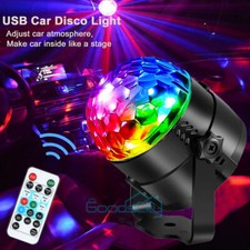 USB LED Disco Party Lights Strobe DJ Ball Sound Activated Bulb Car Dance Lamp