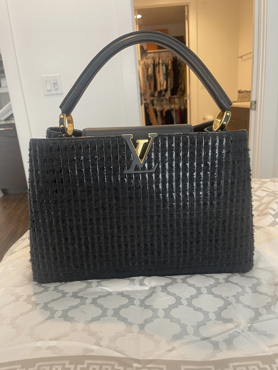 louis vuitton capucine black