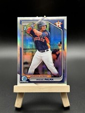 2024 Bowman Chrome Refractor /499 #BCP-166 Miguel Palma Houston Astros