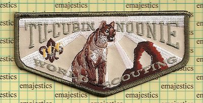 BSA OA LODGE 508 TU CUBIN NOONIE 2007 AUCTION DONATION FLAP F-9