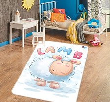 3D Cartoon Lamb O3848 Game Rug Mat Elegant Photo Carpet Mat Eve 2023