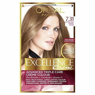 L Oreal Excellence Age Perfect 7 31natural Dark Caramel Blonde