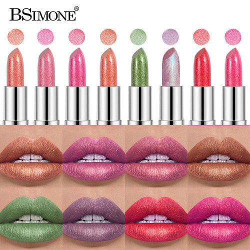 Shimmer Lipstick โจ Moisturizing & Highly Pigmented ๐ Multi-Use as Eyeshadow