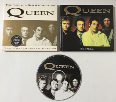 Queen Interview Picture Disc CD & Full Colour 120 Page Book With Superb Photos