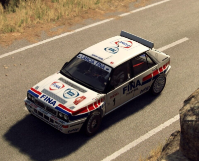 Spark 1:43 Model Car Rally Lancia Delta HF Tour De Corse 1991