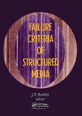 Failure Criteria of Structured Media, J.P. Boehler