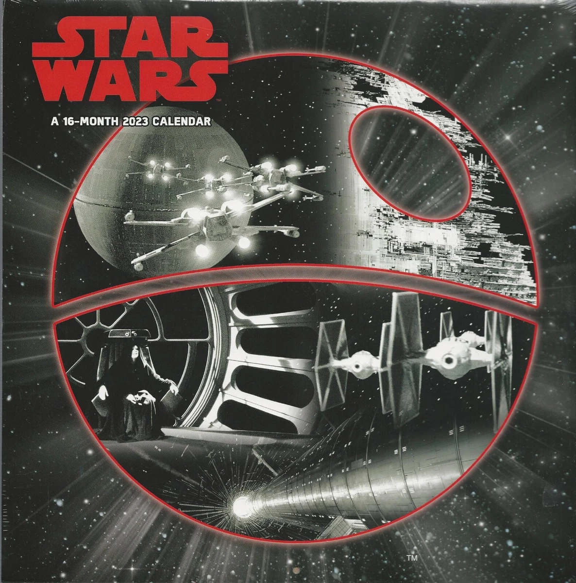 Star Wars 2023 16 Month WALL CALENDAR Brand New in Shrink Wrap | eBay