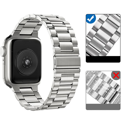 Bracelet Acier Inoxydable pour Apple Watch Série 1/2/3/4/5/SE/7/8/9/38/40/41mm - 第 4/20 張圖片
