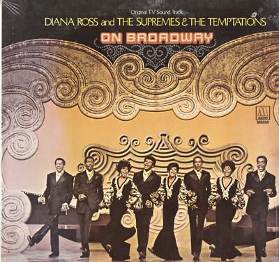 Diana Ross & The Supremes & The Temptations On Broadway Stereo LP USA Sealed C/O