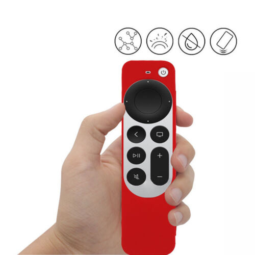 Stoßfeste Silikonhülle Schutzhülle Rückseite für Apple TV 4K Siri Fernbedienung 2021 - Bild 9 von 17
