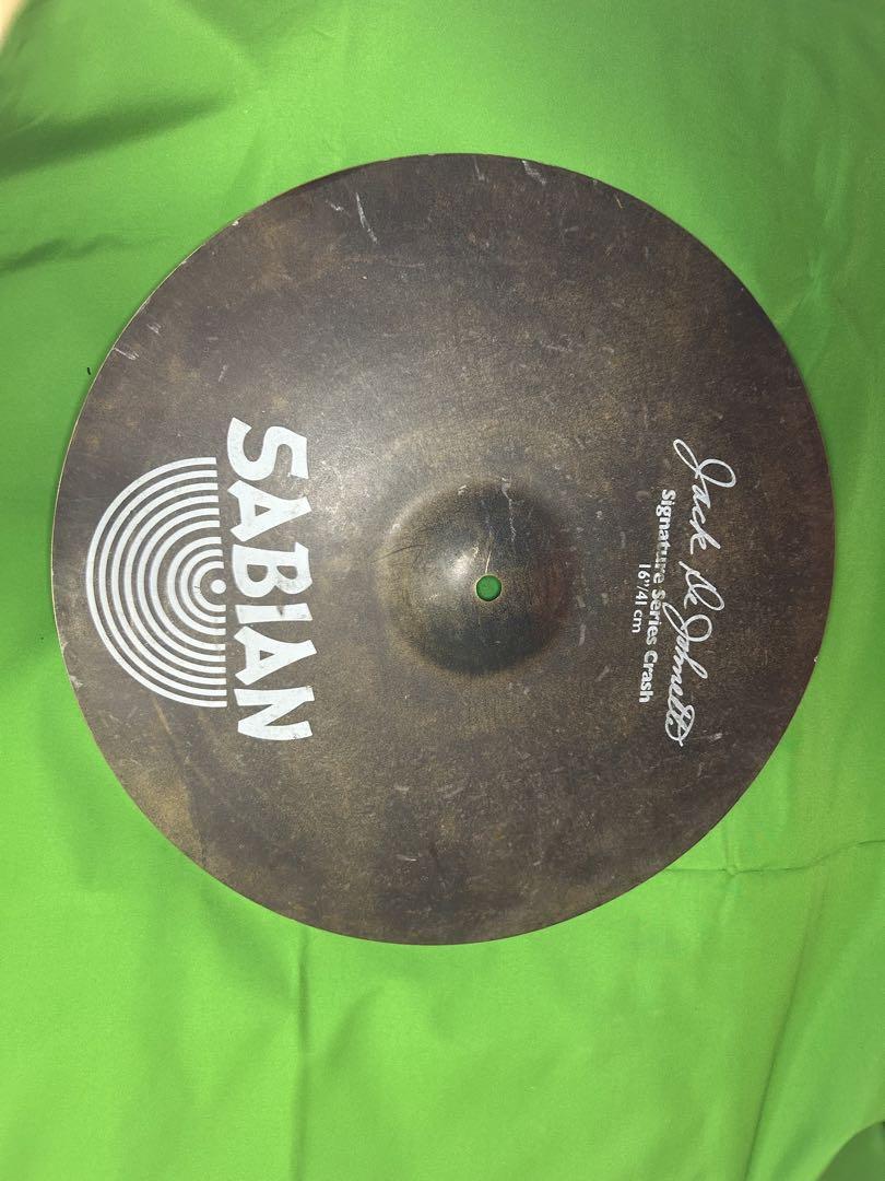 Sabian Jack Dejohnette 20” 3700g Ride Cymbal 16” 1150g Crash 