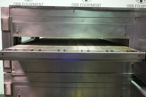 LINCOLN IMPINGER DOUBLE STACK NATURAL GAS PIZZA CONVEYOR OVEN MODEL ...