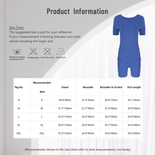 Damen Strampler Einkaufen Overall Straße Body Turnanzug Jumpsuits Trikot Weich - Imagen 51 de 61