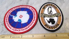 United States Antarctic Program Antarctica & McMurdo Station Embroidered Patch