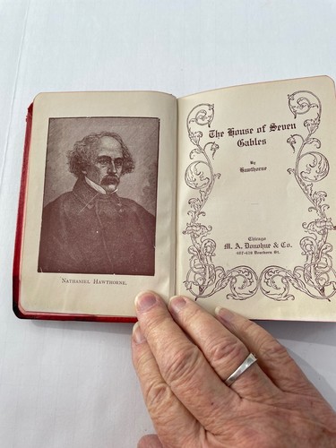 House Of Seven Gables, Nathaniel Hawthorne, Late 1800's, Hardcover, Good - Picture 4 of 6