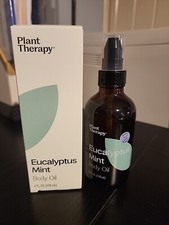 Plant Therapy Body Oil EUCALYPTUS MINT 4FL OZ NIB