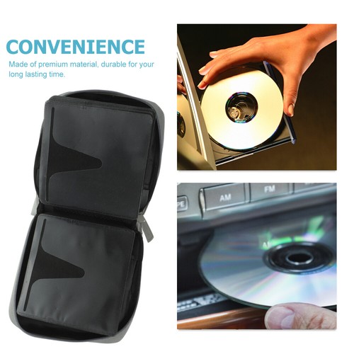 Shockproof DVD CD Storage Bag Practical CD Organizer Sturdy CD Organizer - Afbeelding 7 van 12