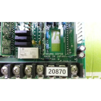 Okuma OSP5B Interface Control Circuit Board Made in Japan Tested