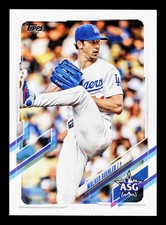 Walker Buehler 2021 Topps Update 2021 MLB All-Stars #ASG-44 Los Angeles Dodgers