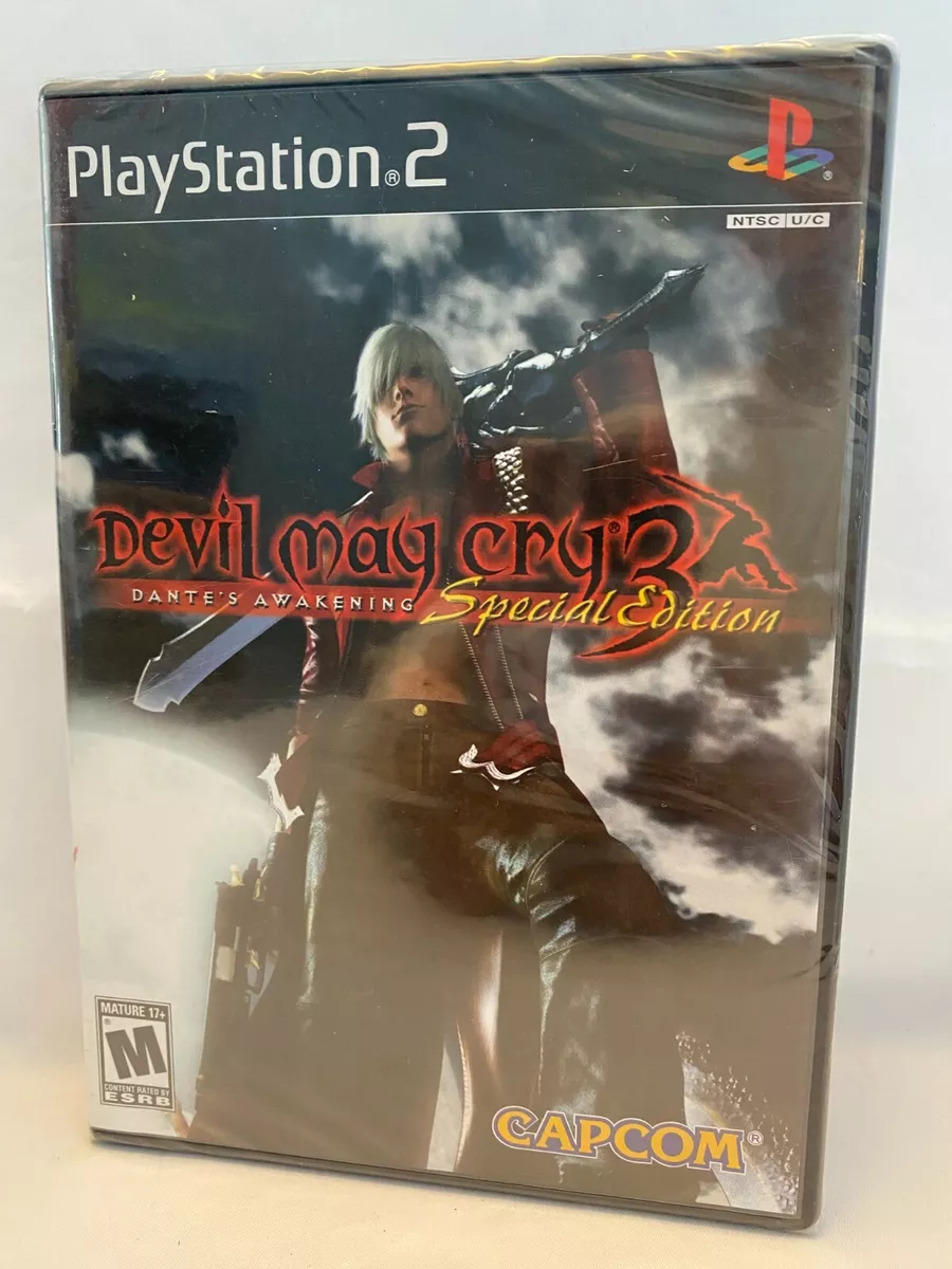 Devil May Cry 3: Dante's Awakening (Black Label) Playstation 2 PS2