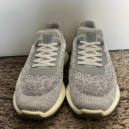 Peter Millar Hyperlight Apollo Moon Knit Slip On Mens 9 Grey Golf Sneaker - Picture 2 of 7
